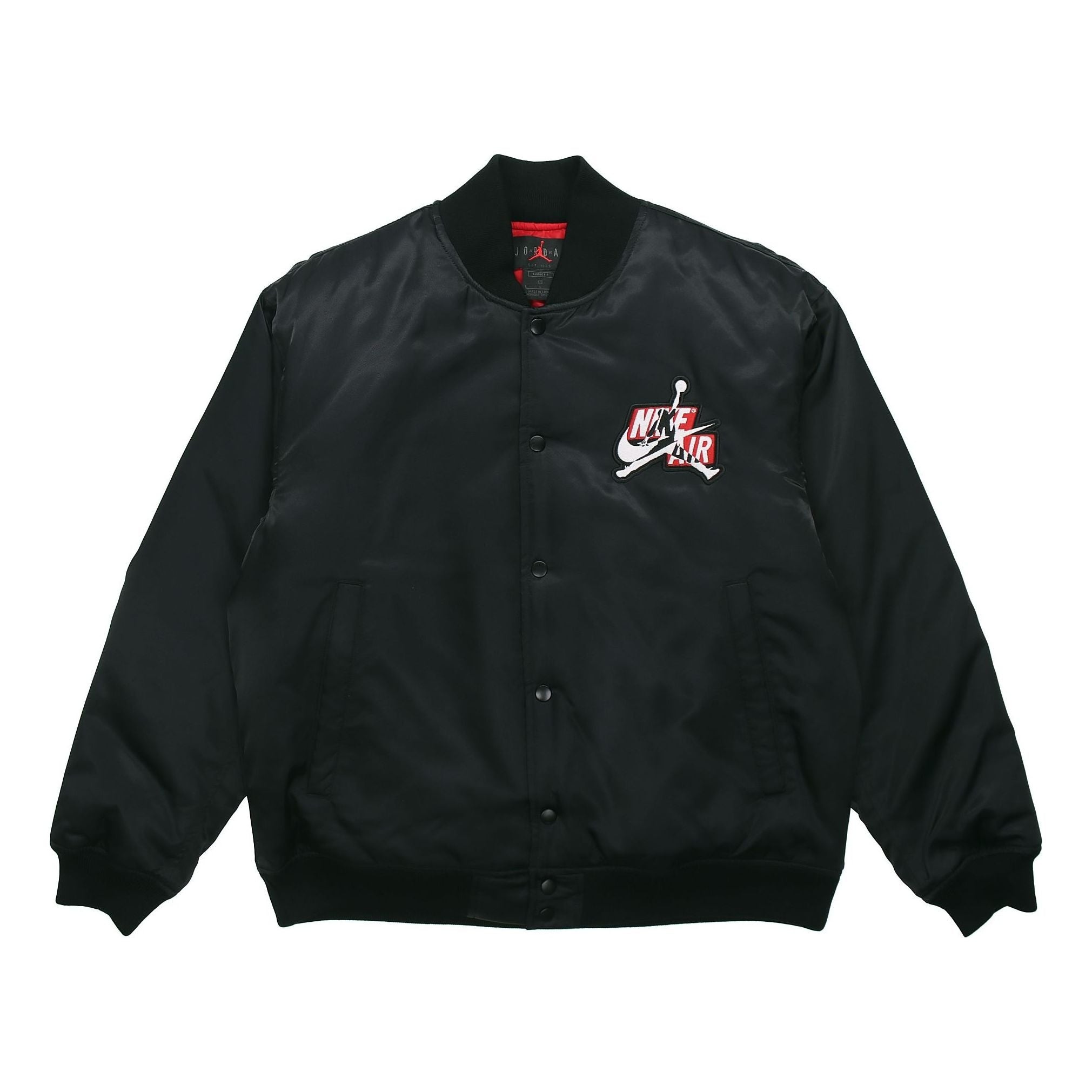 Air Jordan Jumpman Classics Athleisure Casual Sports Stay Warm Jacket Black CT3462-010 - 1