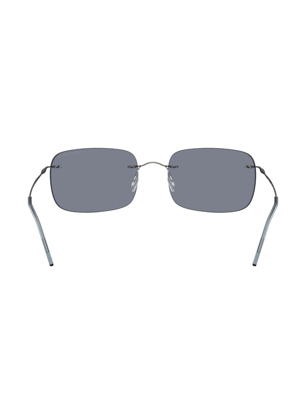 Pillow square-frame sunglasses - 4