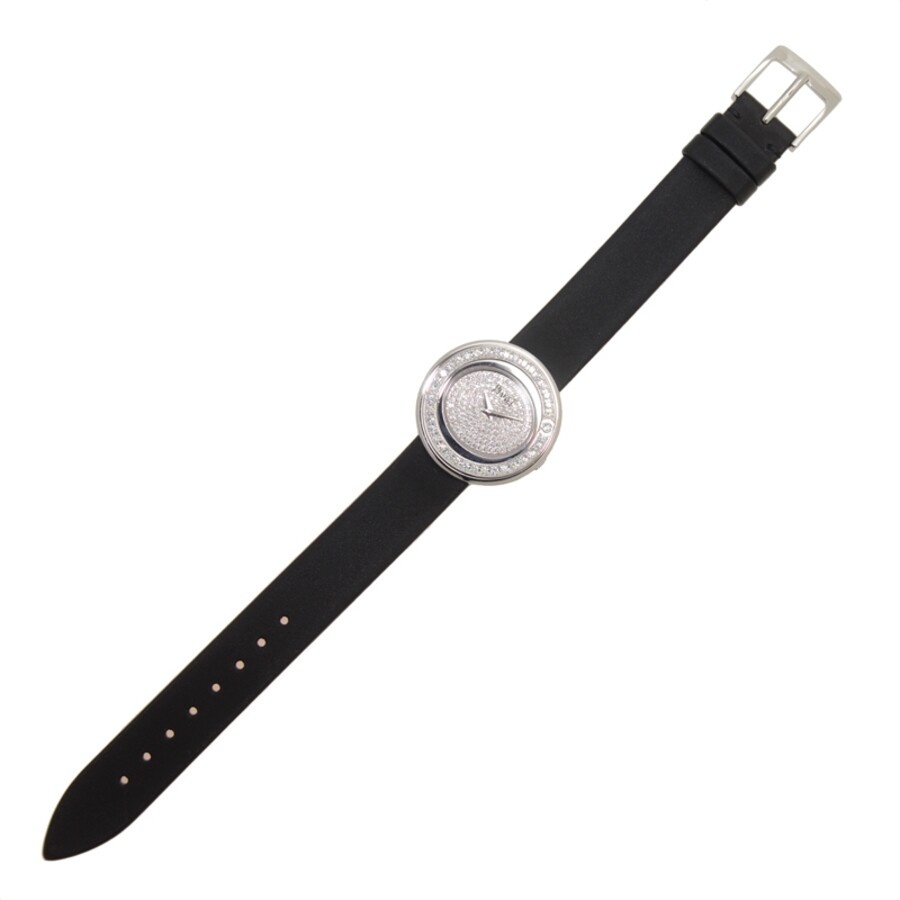 Piaget Possession 18kt White Gold Diamond Grey Satin Ladies Watch GOA36189 - 3