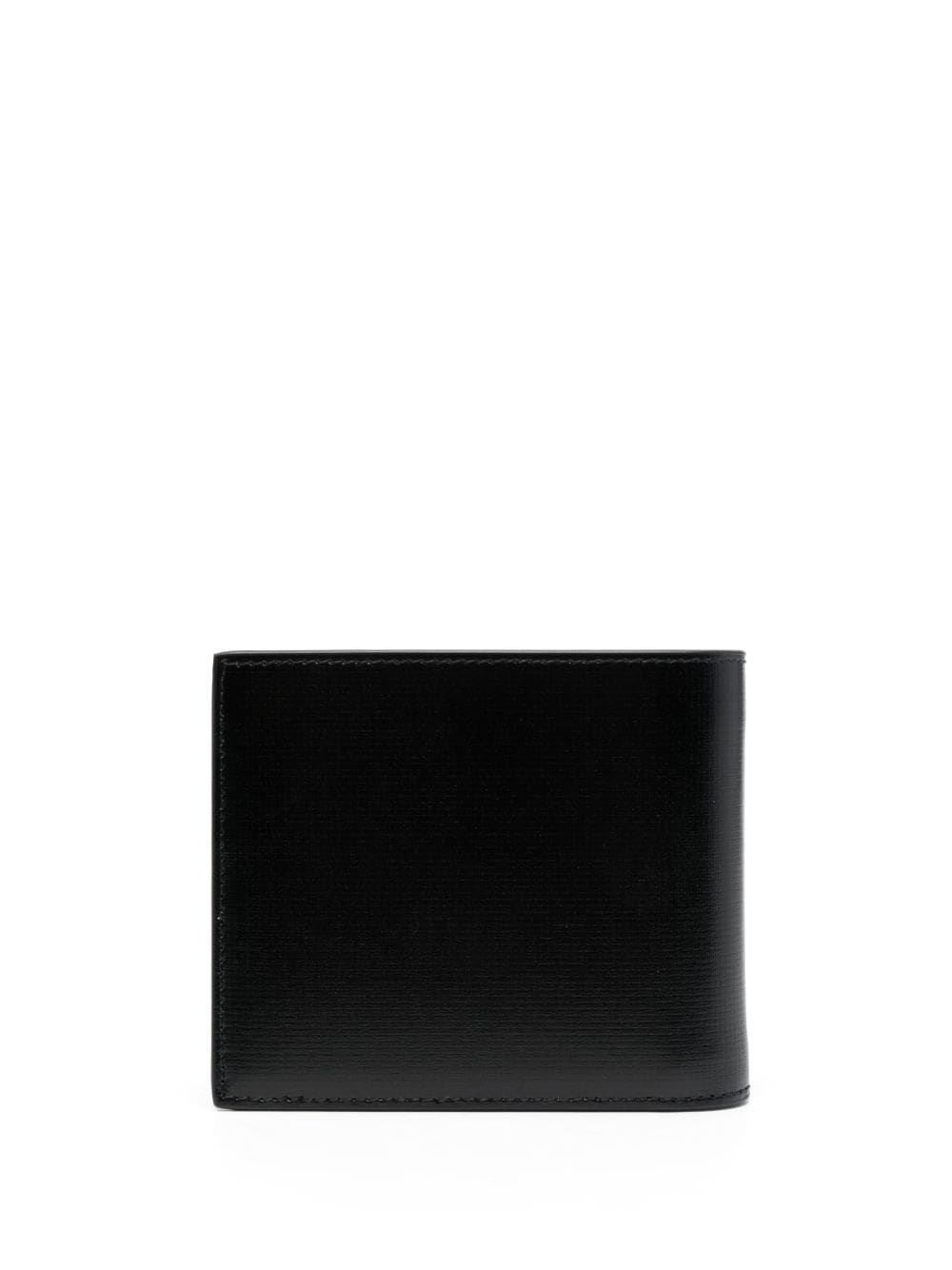 logo-stamp leather wallet - 2