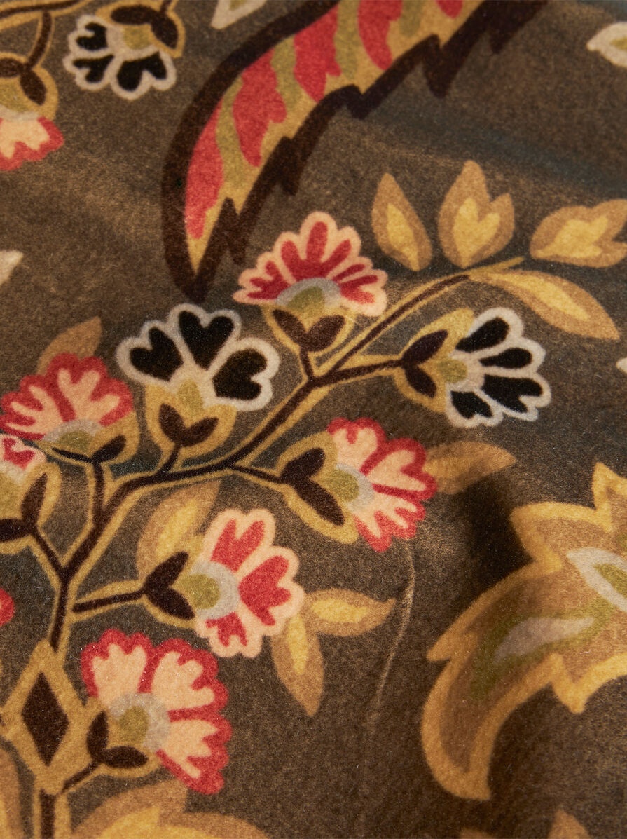 PRINTED VELVET JACKET - 7