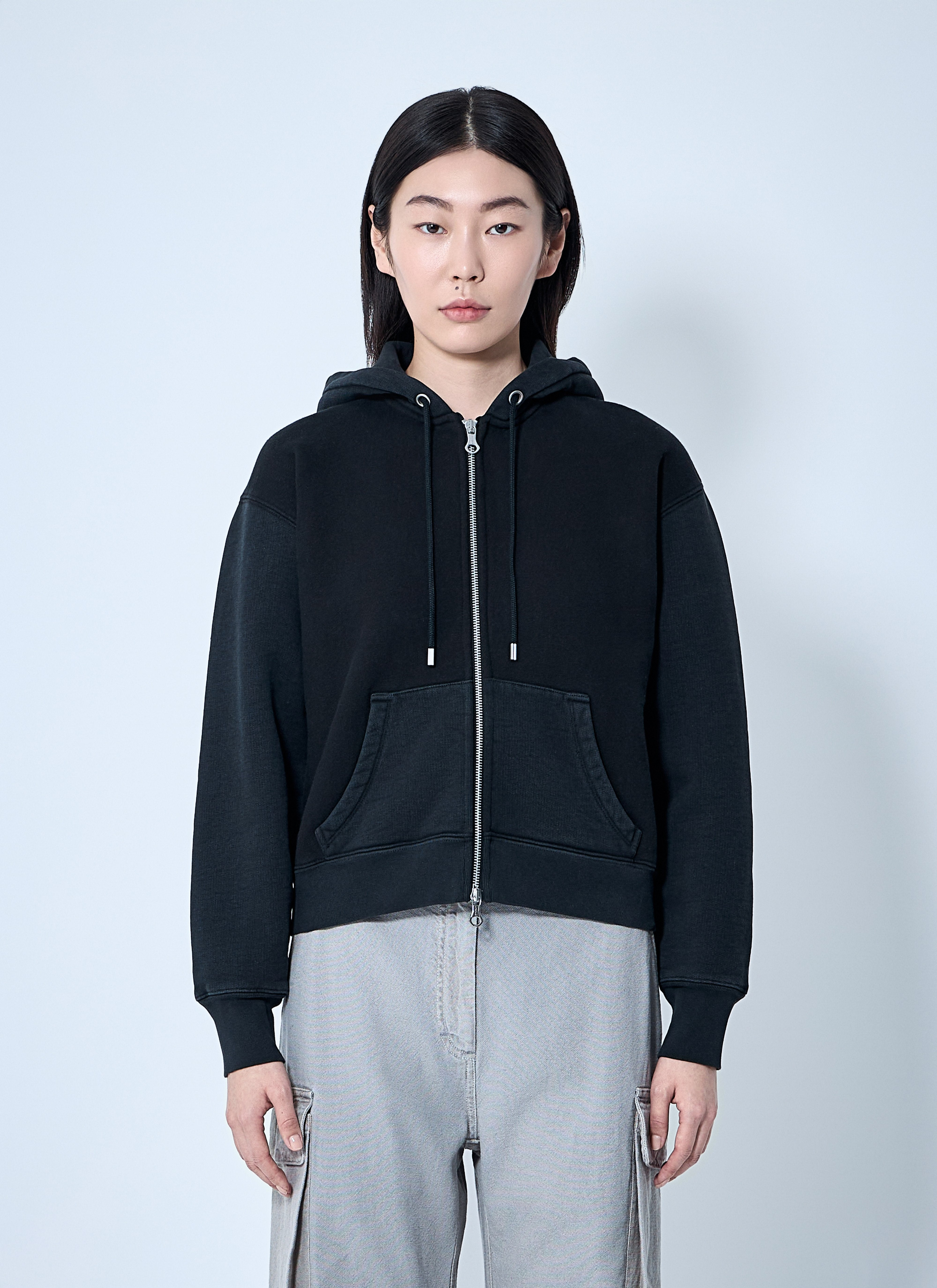 Our Legacy Women Mischief Hooded Zip-Up Sweatshirt - 1