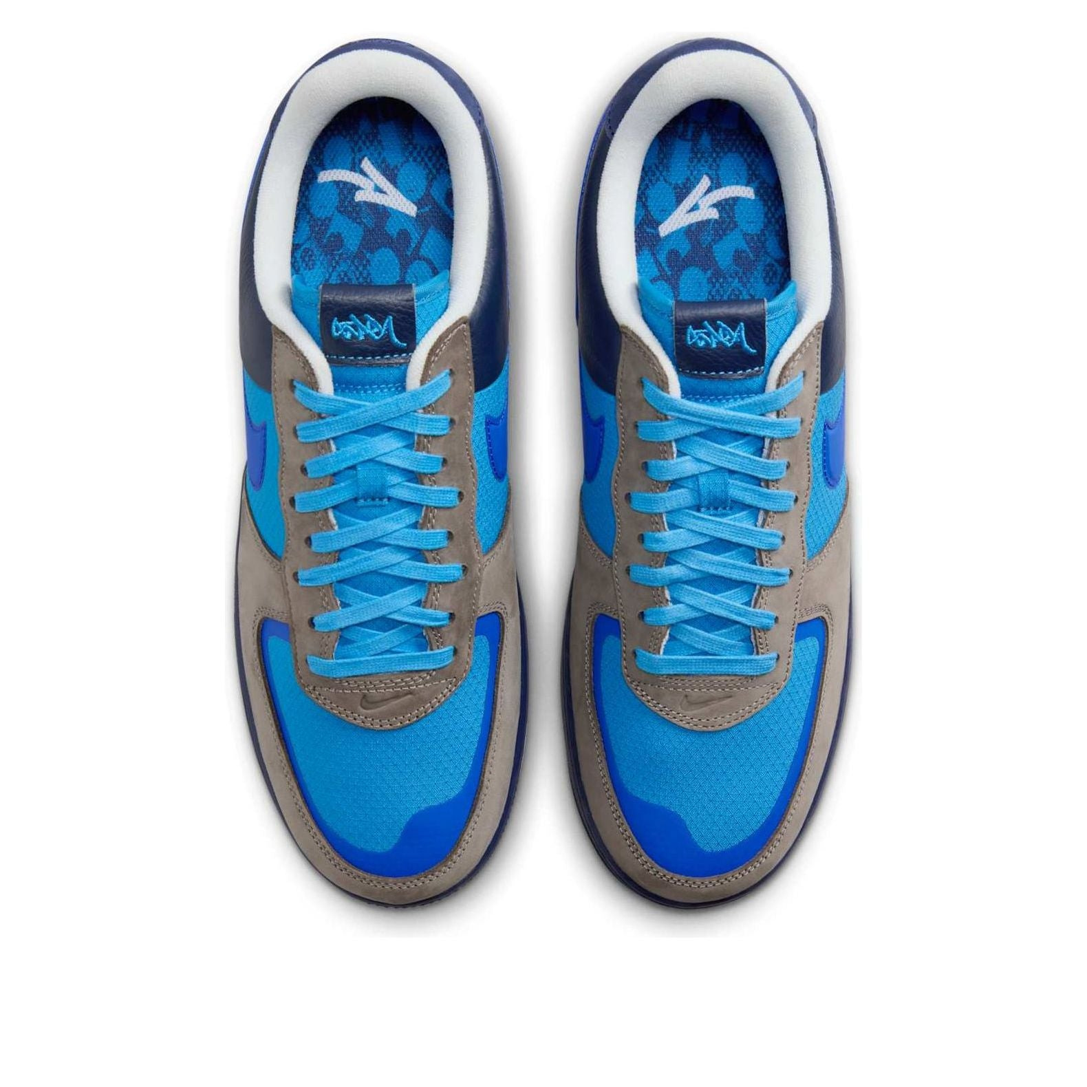 Nike x Stash Air Force 1 Low 'Soft Grey Harbor Blue' HF5516-001 - 3