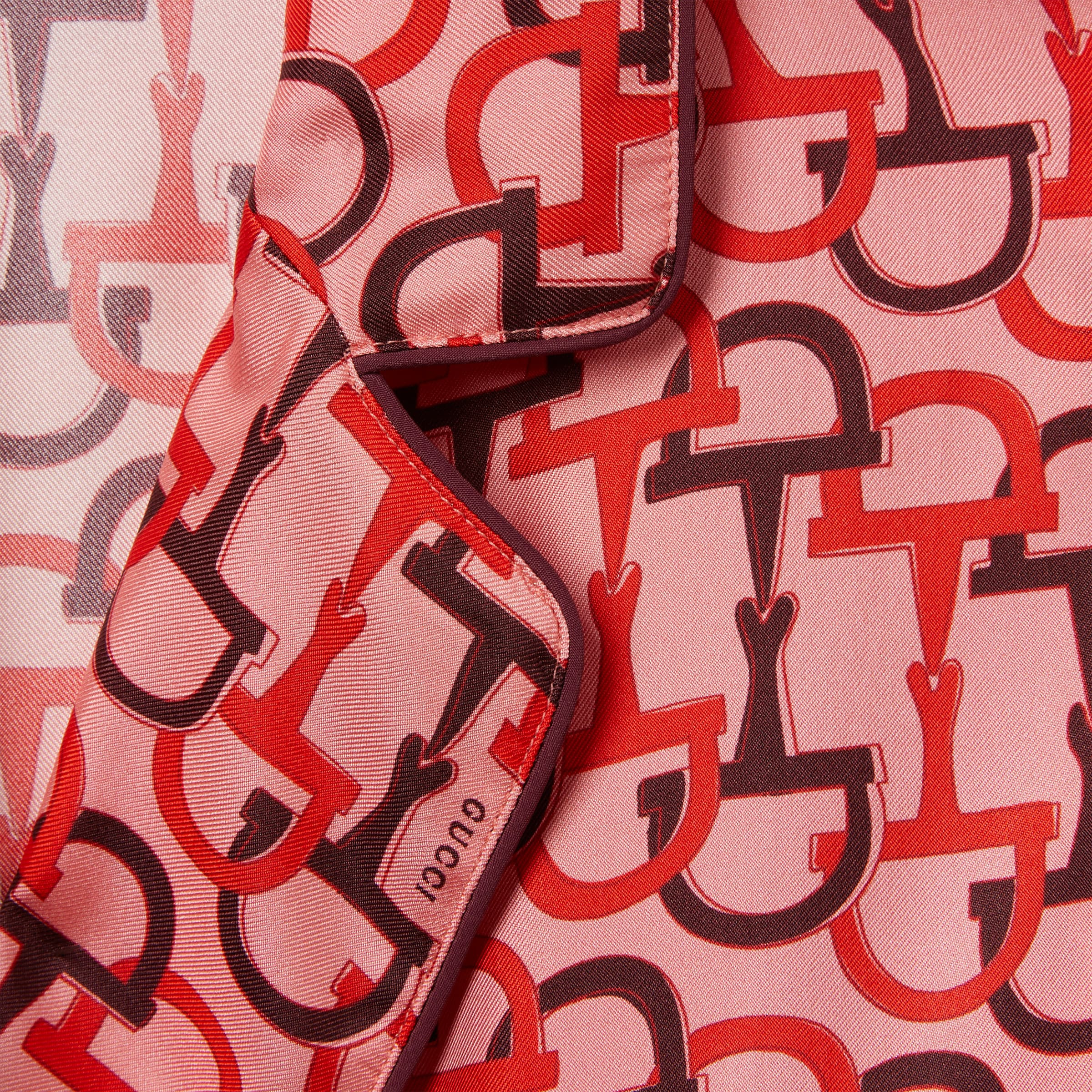 Printed silk shirt with self-tie - 6