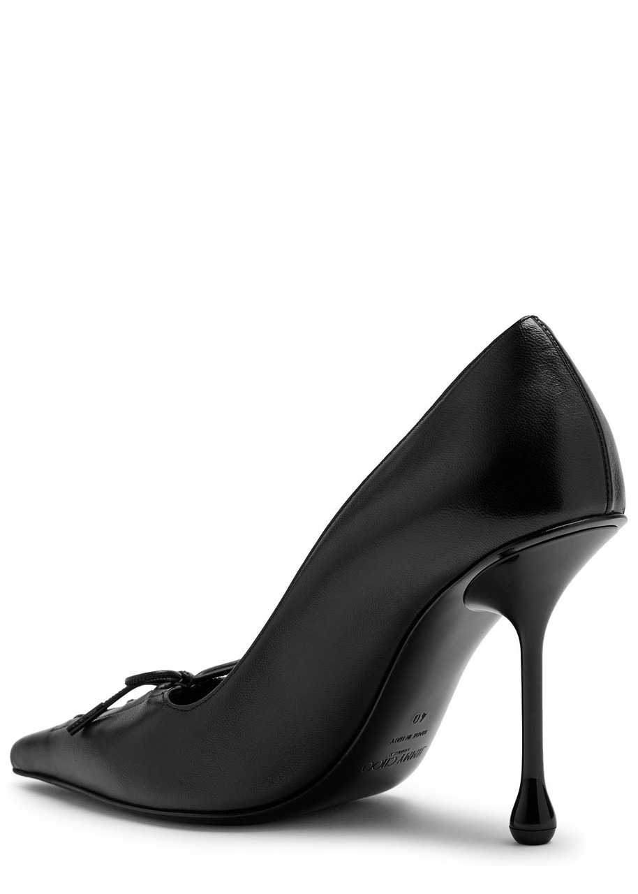 Jimmy Choo Scarlett 95 Lace-up Leather Pumps - 2