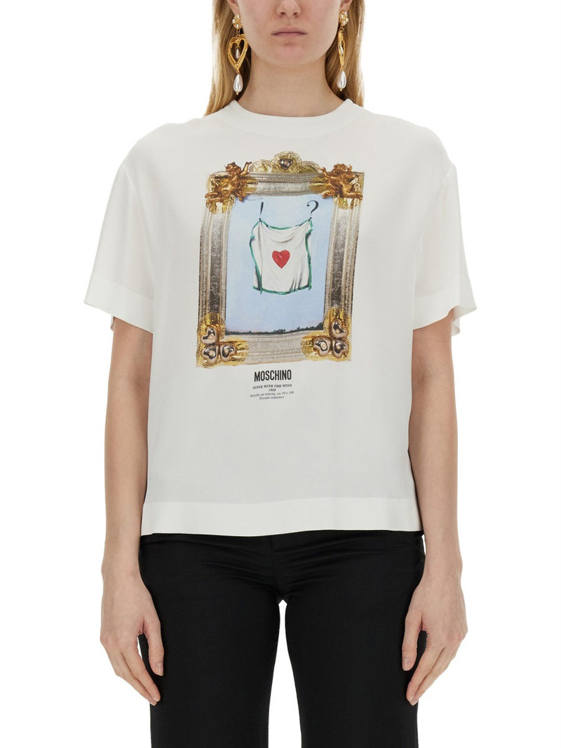 Moschino Women "Gone With The Wind" T-Shirt - 1