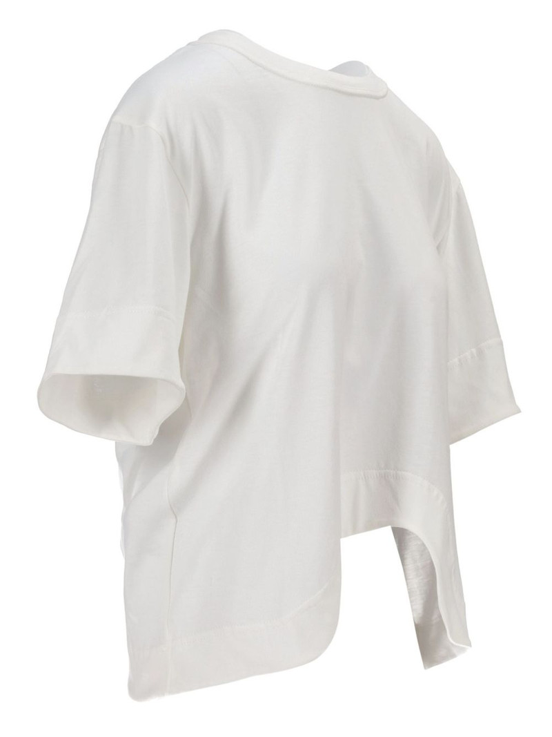 Onda curved-hem T-shirt 4