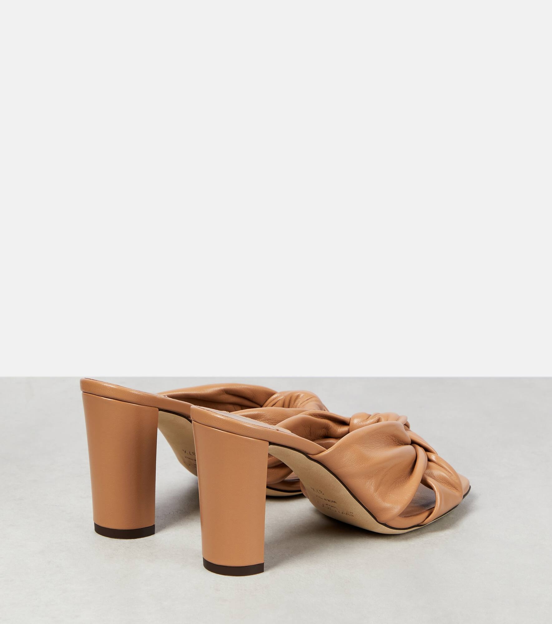 Avenue 85 leather mules - 3