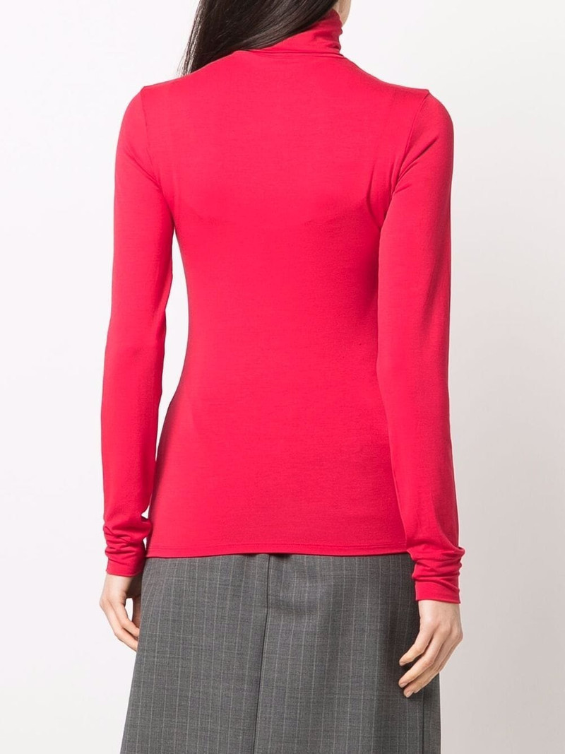 roll-neck jersey top 4