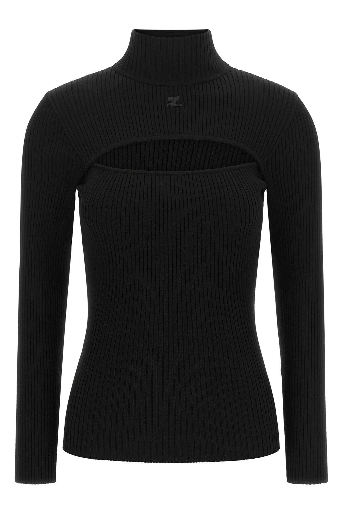 Cut-Out Sweater - 1