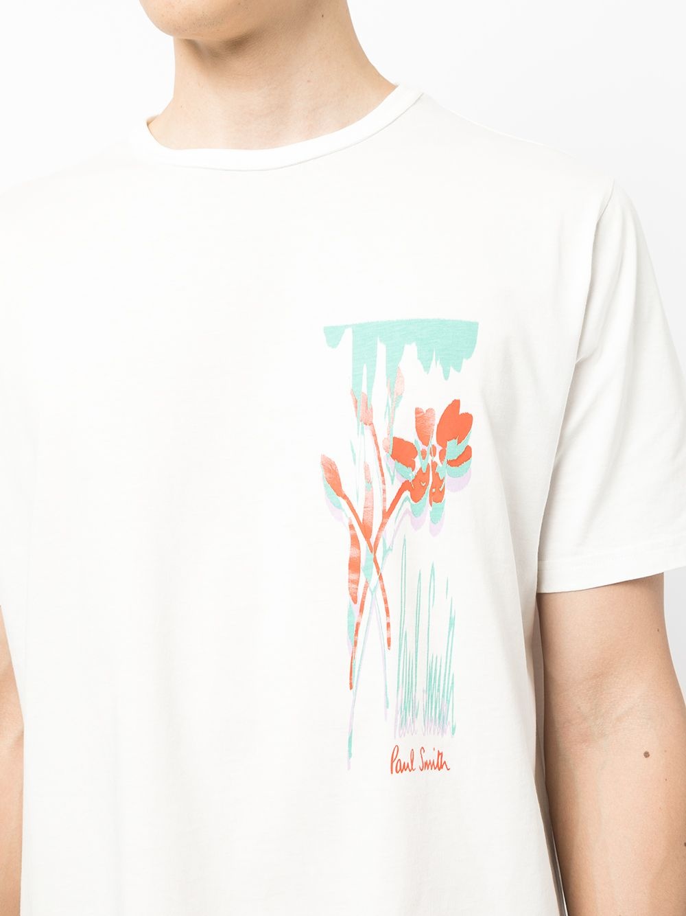 floral-print organic-cotton T-Shirt - 5