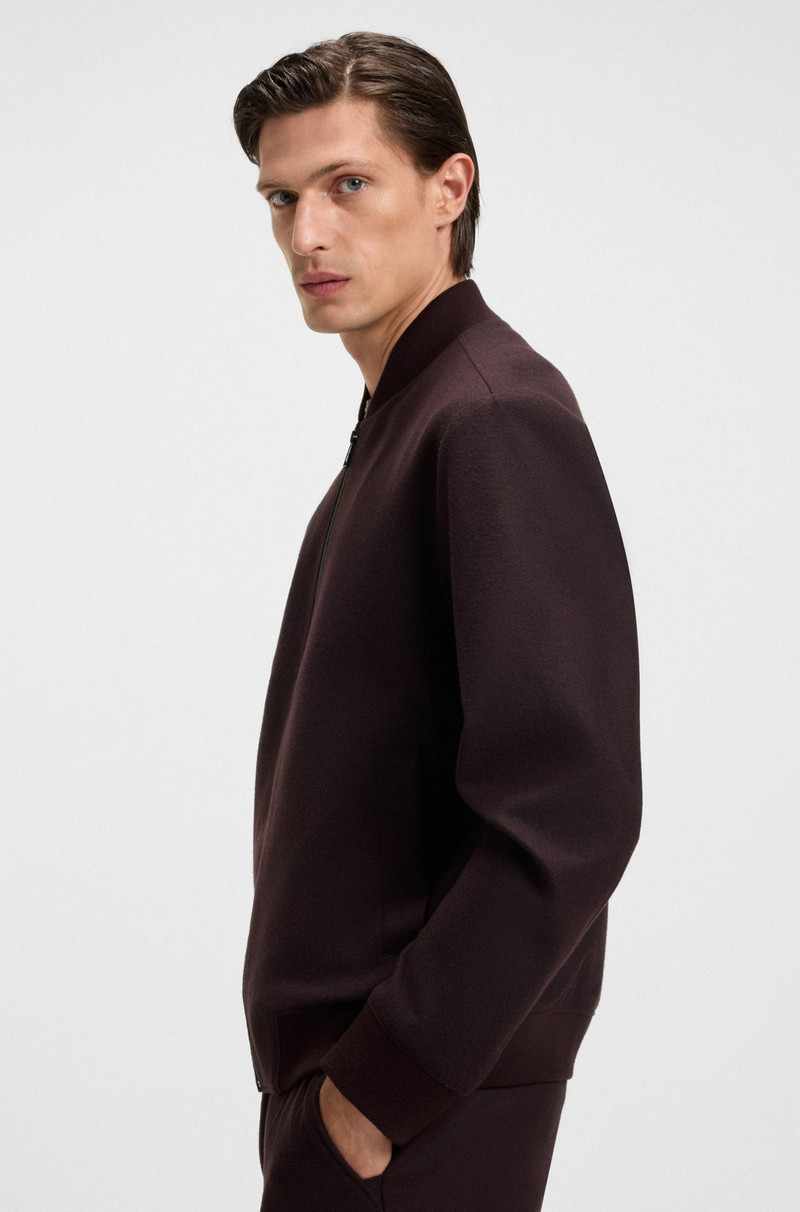 BRUSHED SLIM-FIT JACKET IN STRETCH FLANNEL 6