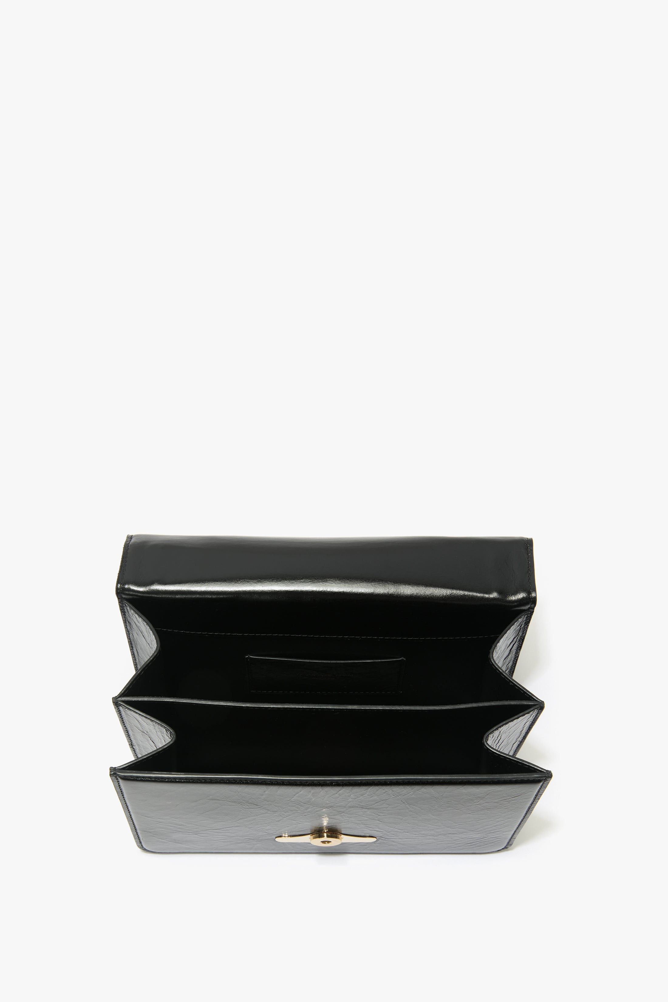 202 Crossbody Bag In Black Distressed Leather - 8