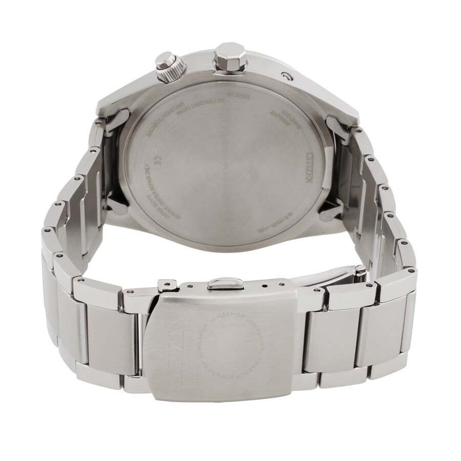 Citizen - Citizen Perpetual World Time GMT Eco-Drive Blue Dial Men's Watch CB0270-87L - 3