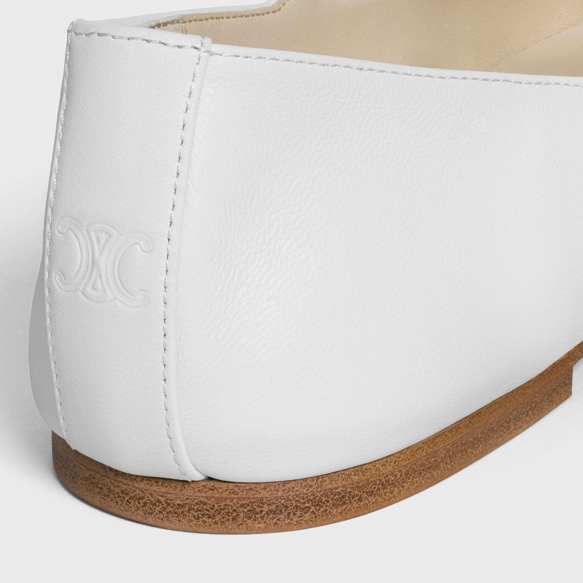 LES BALLERINES CELINE DOUBLE STRAP IN LAMBSKIN - 5