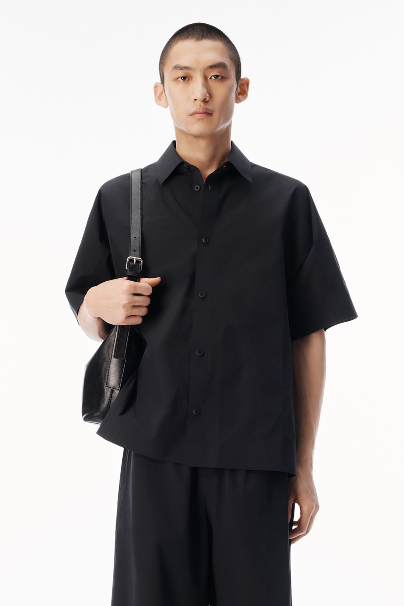 PERFORATED LOGO SHORT SLEEVE SHIRT 3