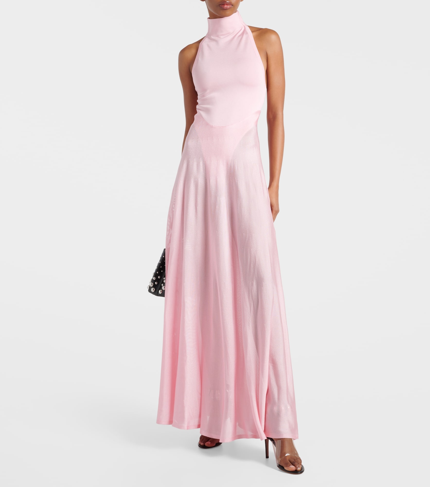 Turtleneck maxi dress - 2