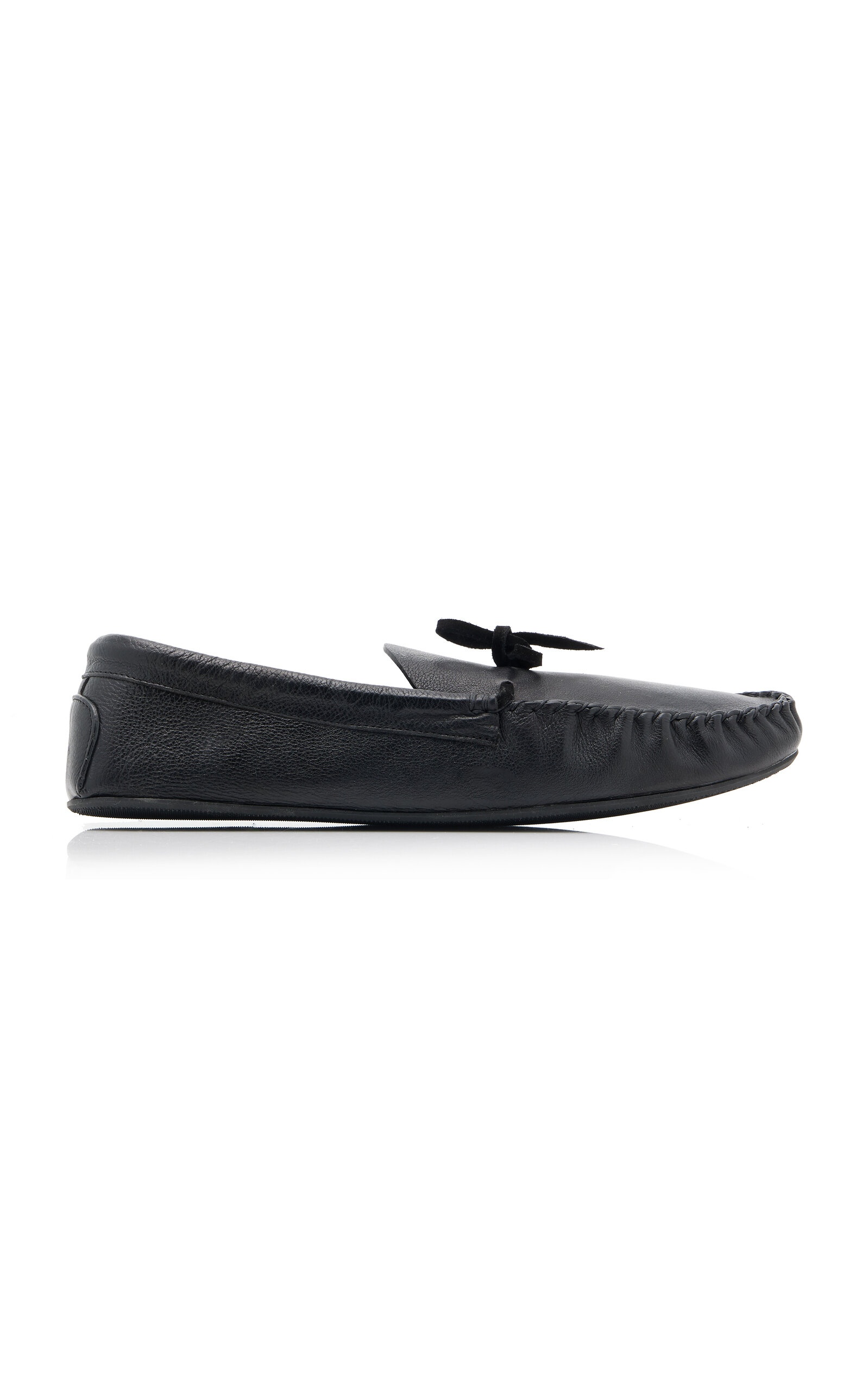 Lucca Leather Mocsasins black - 1