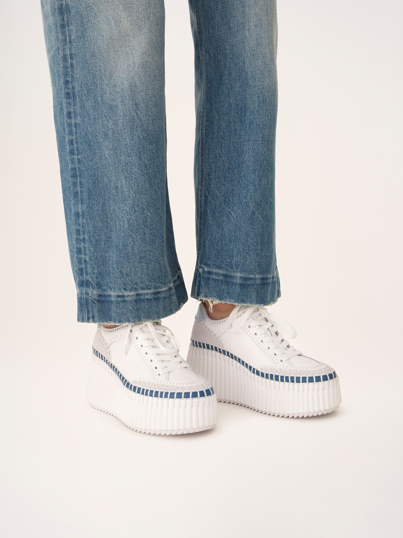 Chloé NAMA WEDGE SNEAKER outlook