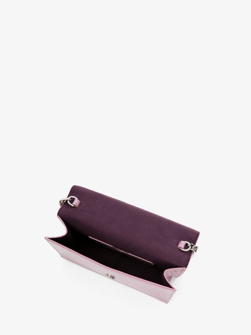 Women's Small Skull Bag in Antique Pink - 4