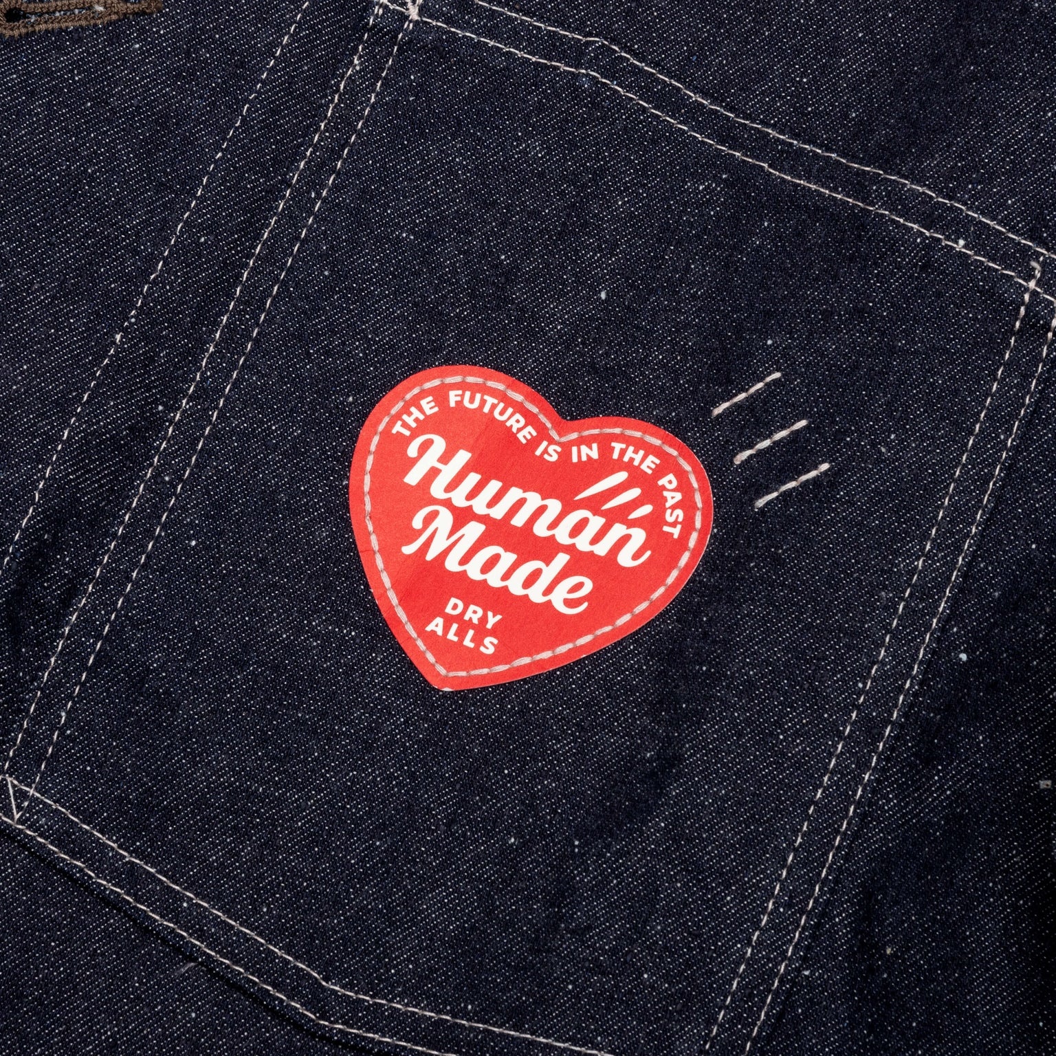 DENIM COVERALL JACKET RIGID - INDIGO - 3