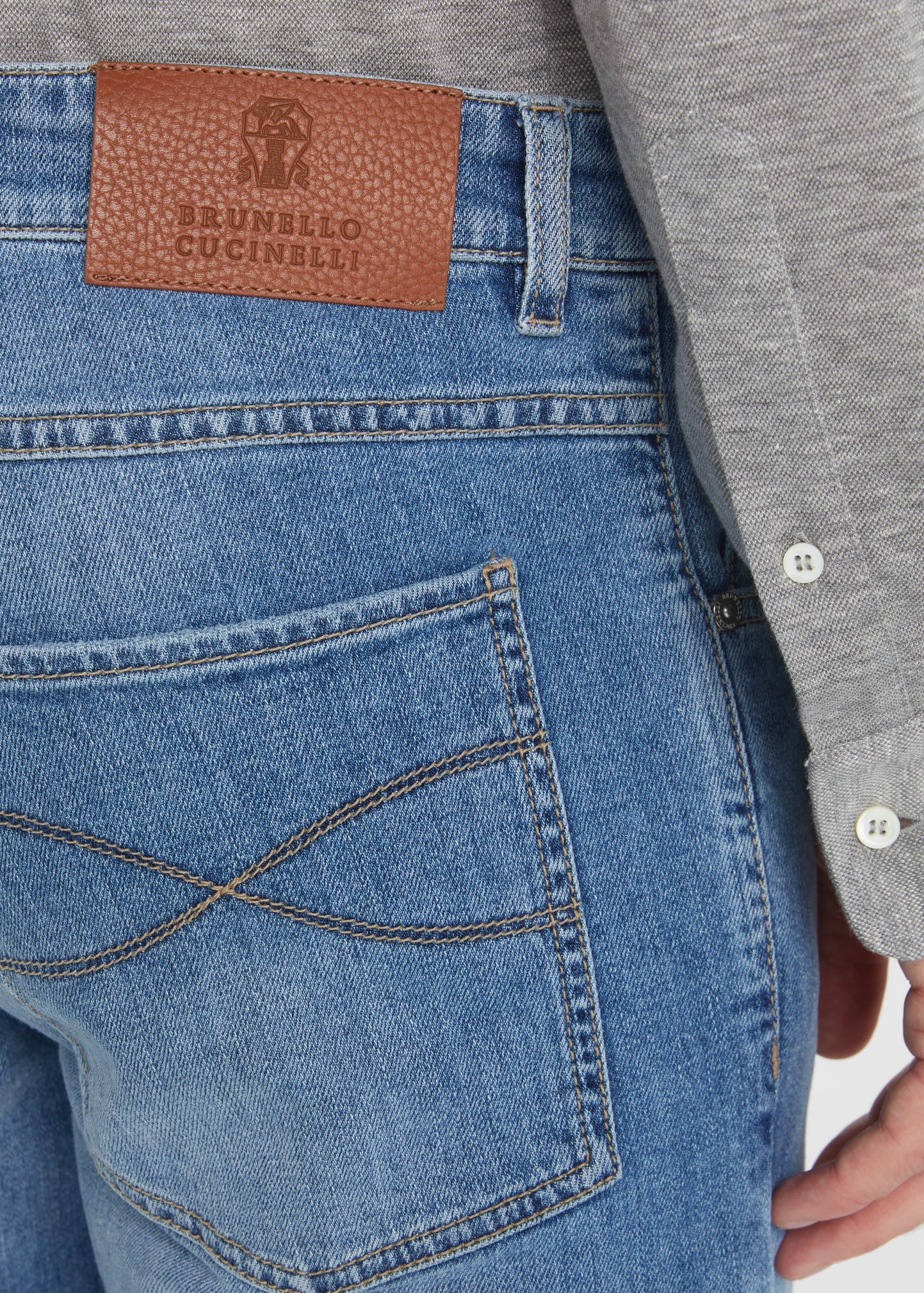 Men's 5-Pocket Denim Jeans - 5