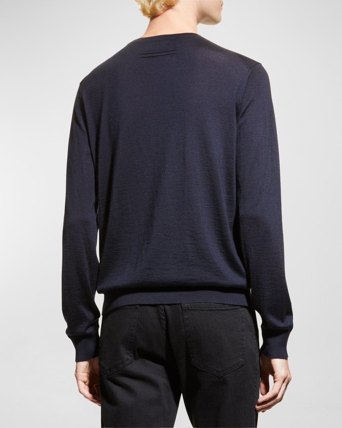 Men's Cashmere Crewneck Sweater - 5