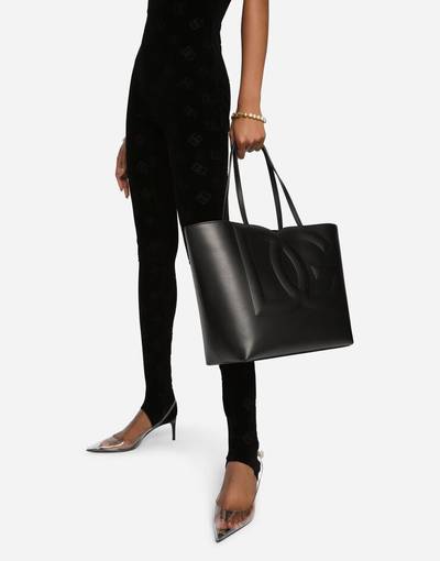 Dolce & Gabbana Medium calfskin Logo shopper outlook