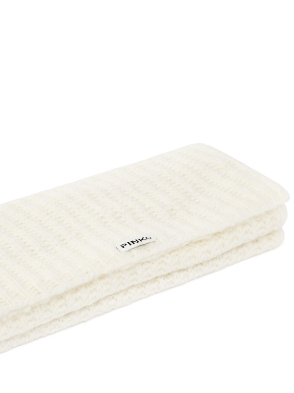 ribbed-knit scarf - 4