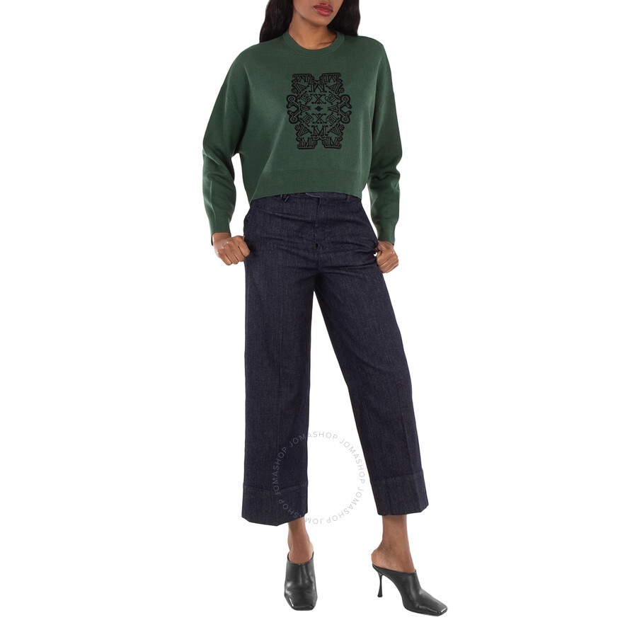 Max Mara Dahlia Flared Denim Trousers - 2