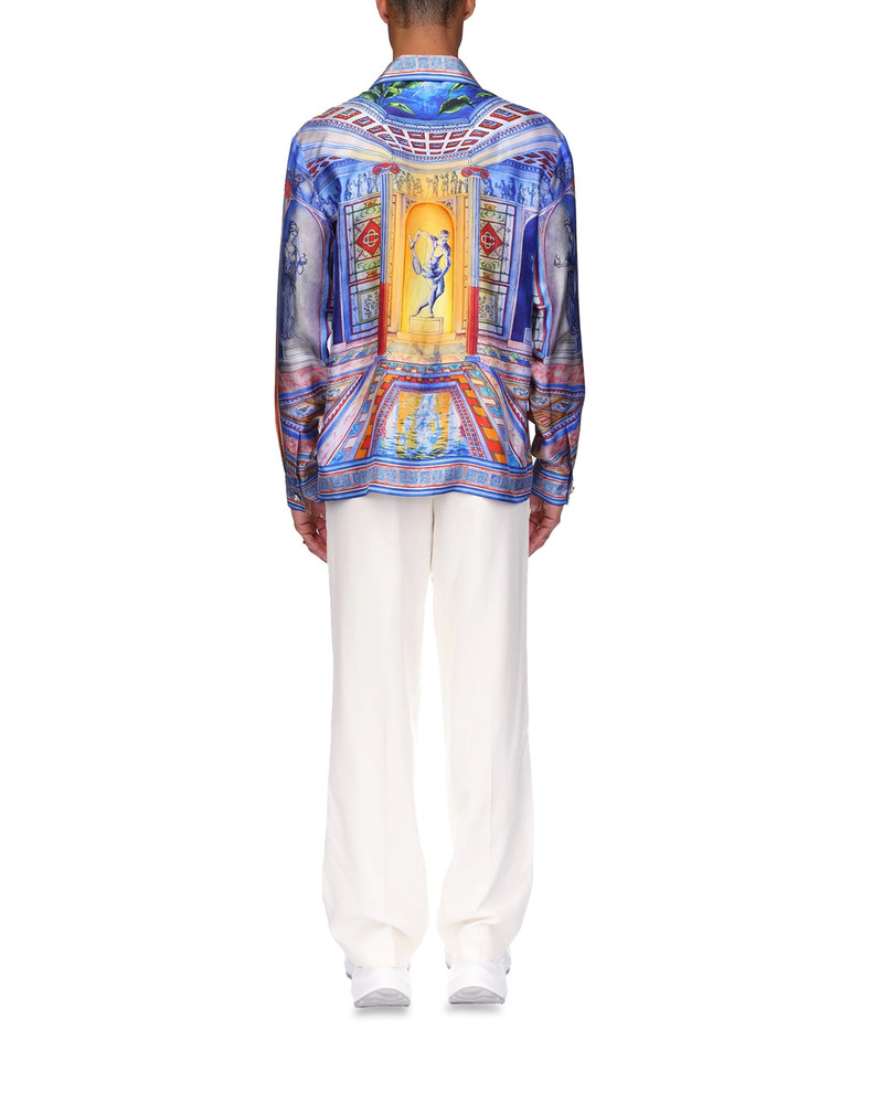 CASABLANCA Le Temple Silk Shirt | Casablanca Paris outlook