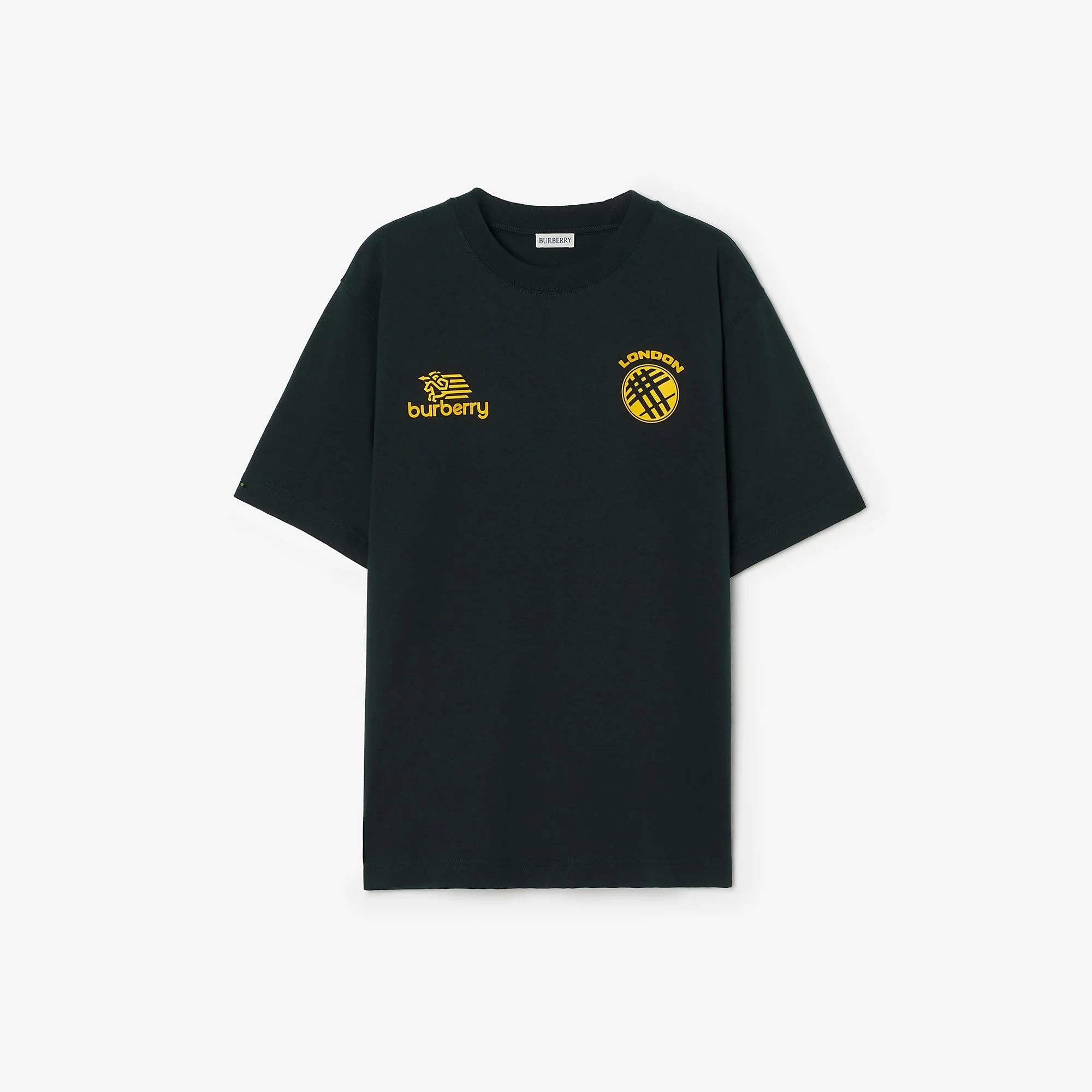 Logo Badge Cotton T-shirt - 1