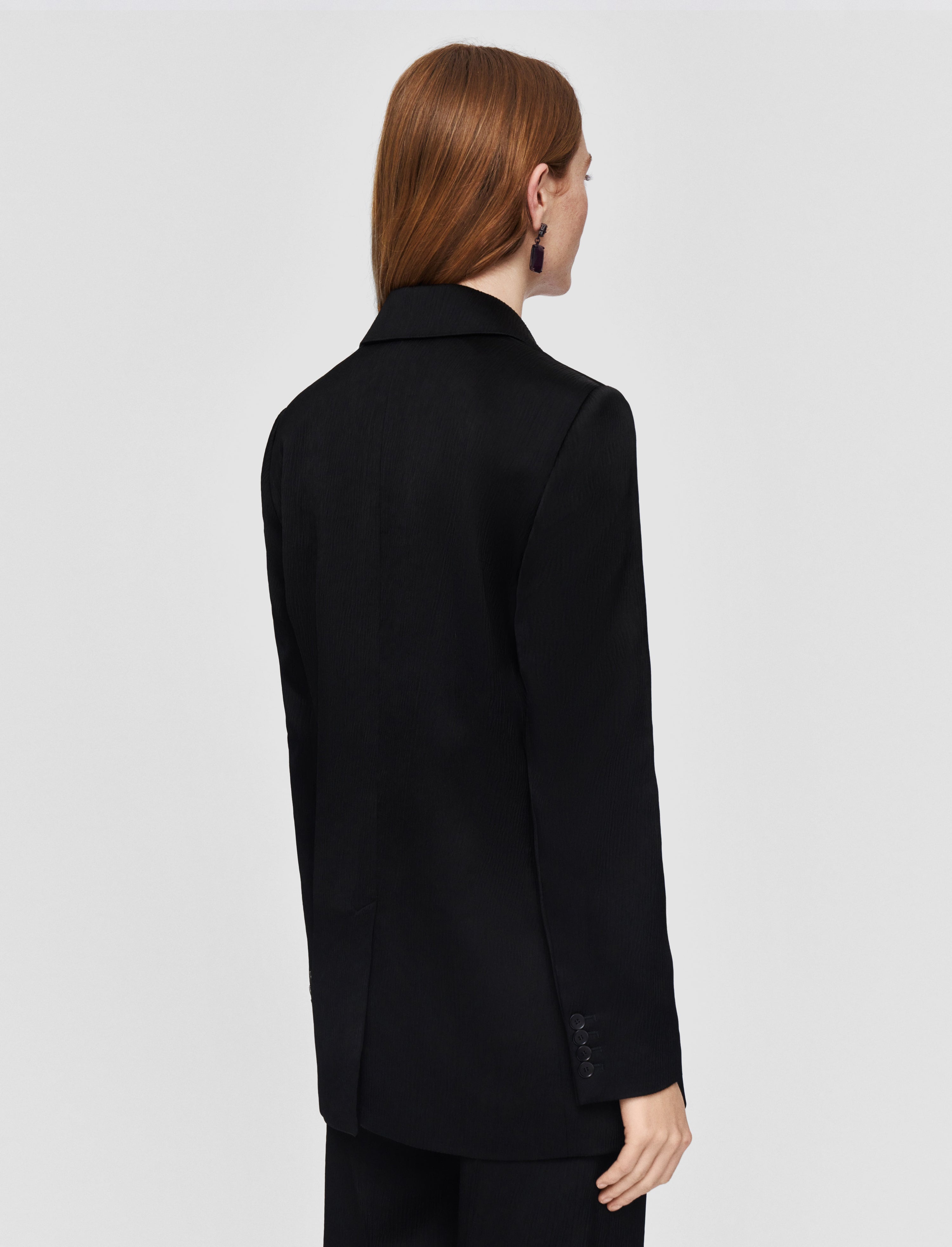 Joffrin Textured Viscose Jacket - 4