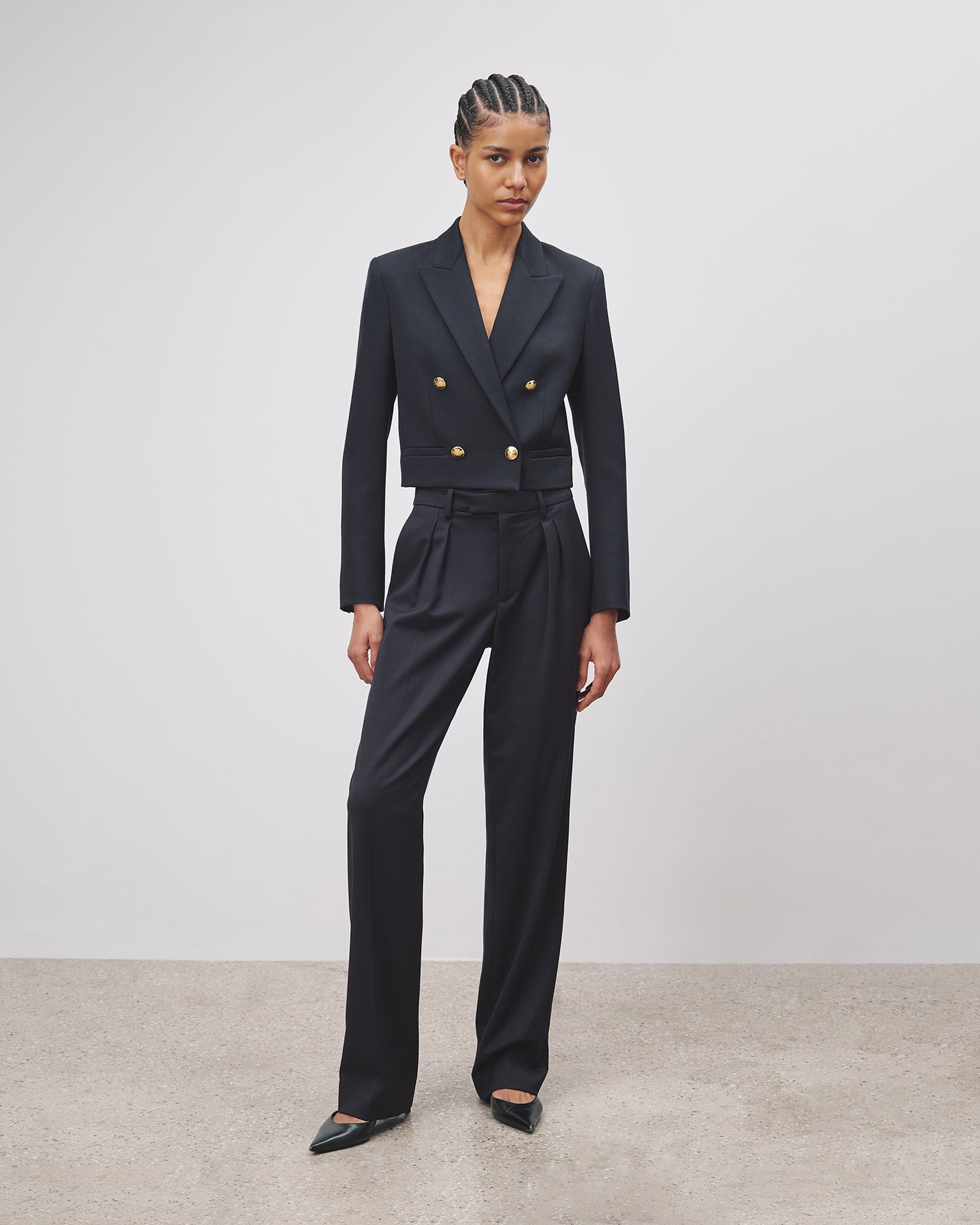 ALPHONSE PLEATED TAILORING PANT - 2