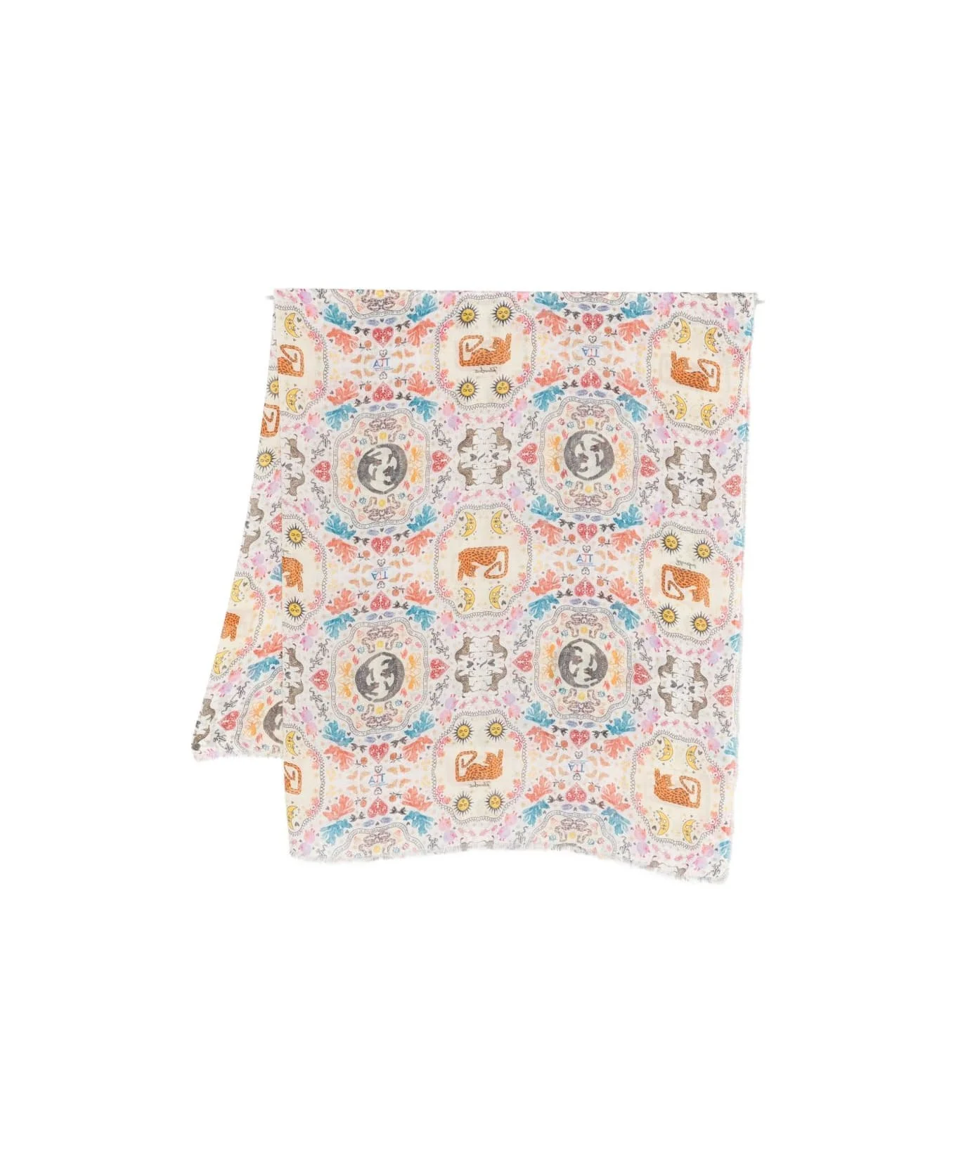 Poly Silk Blend Stole - 1