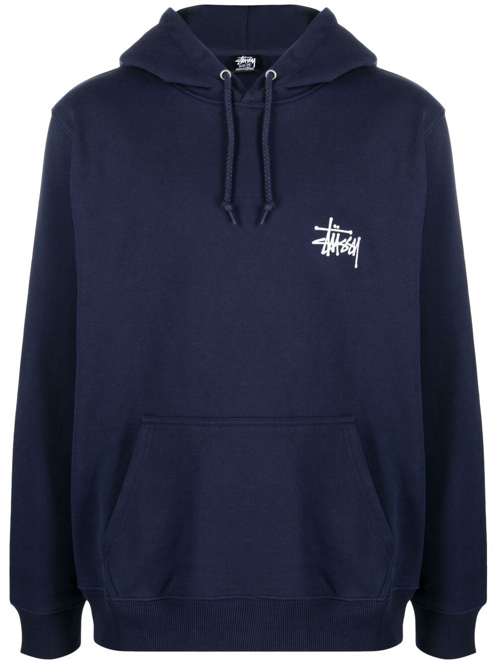 chest-logo hoodie - 1