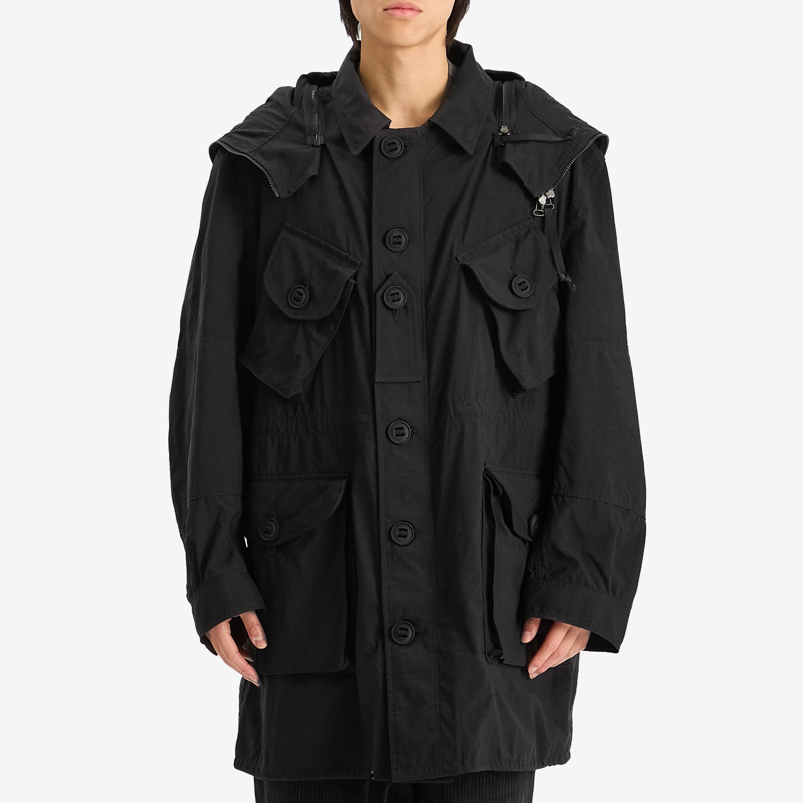 Junya Watanabe MAN x C.P Company Nylon Oxford Goggle Jacket - 2