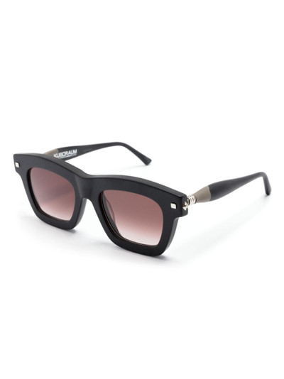 Kuboraum J2 rectangle-frame sunglasses outlook