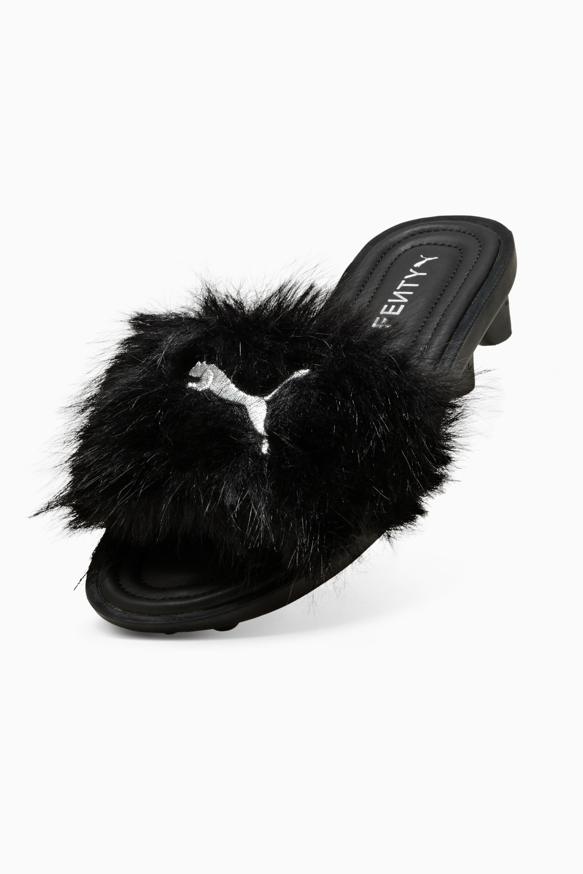 FENTY x PUMA Women's Chic Fur Slides - 8