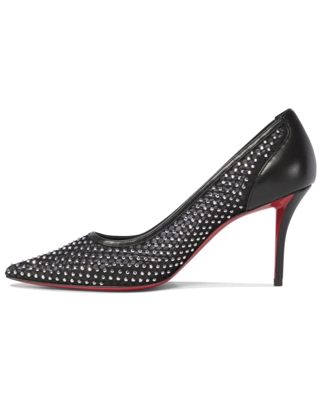 Christian Louboutin Apostropha Mesh Strass Pump - 3