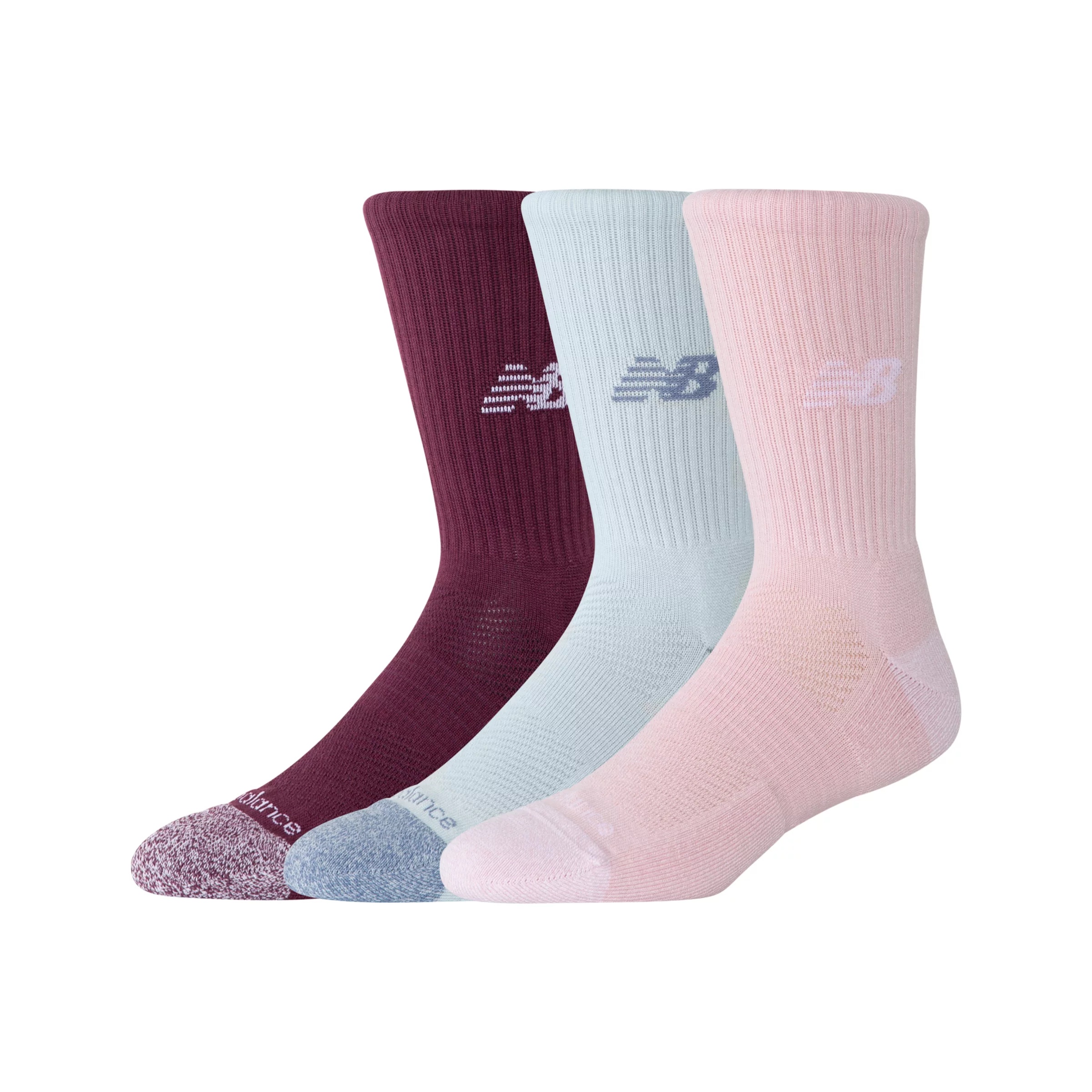 Unisex Active Crew Socks 3 Pack - 1