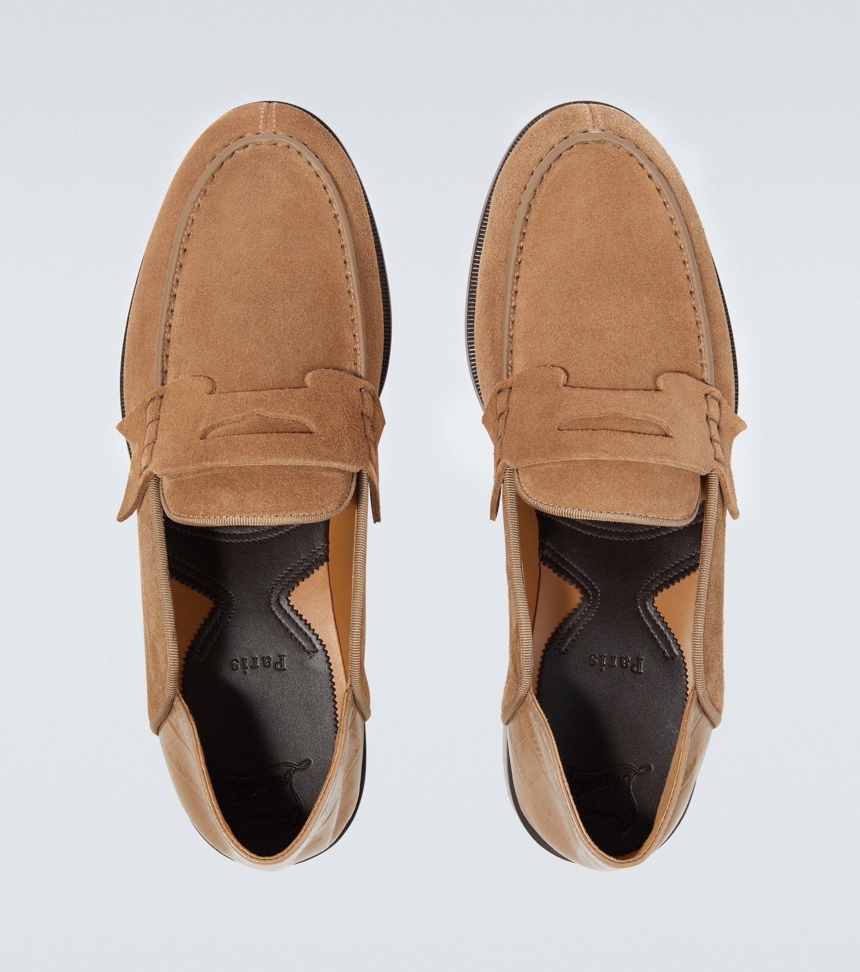 Penny No Back suede loafers - 4
