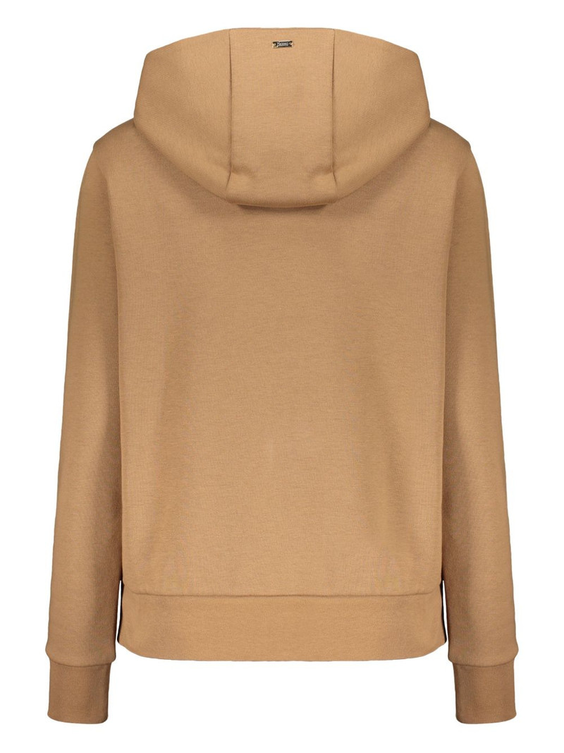 Herno logo-detail hoodie outlook