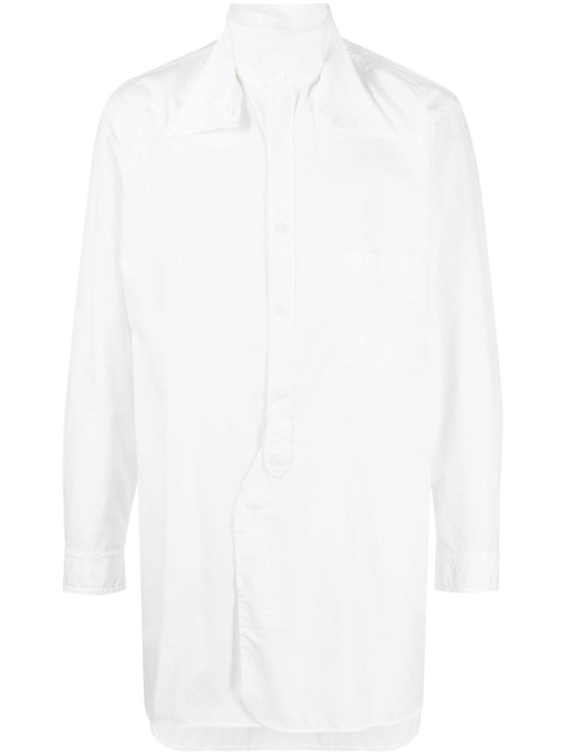 layered cotton shirt 1