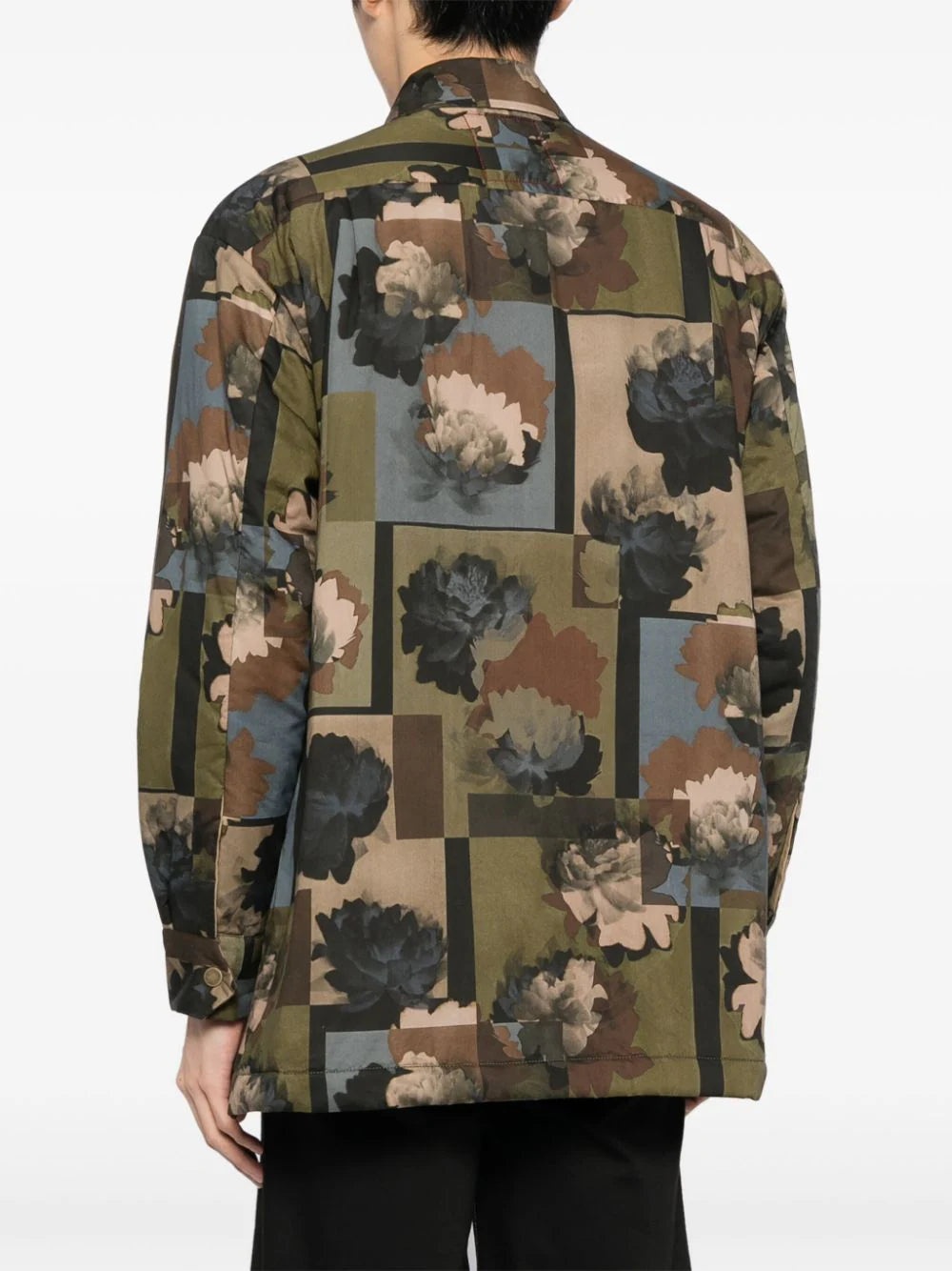 PRINTED SHIRT JACKET - 4