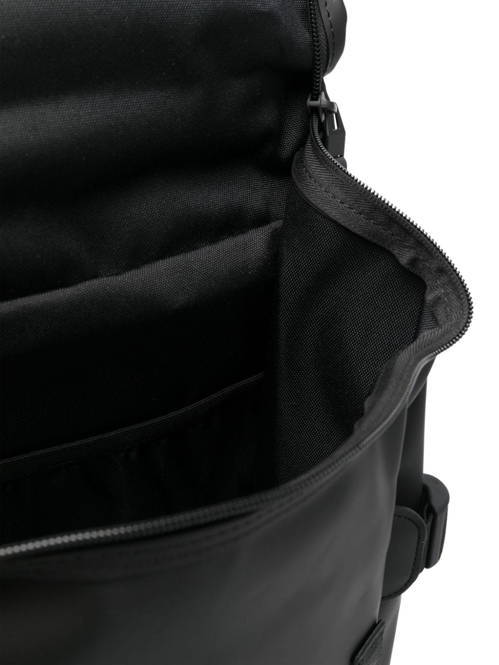 logo-strap buckle-fastening backpack - 5