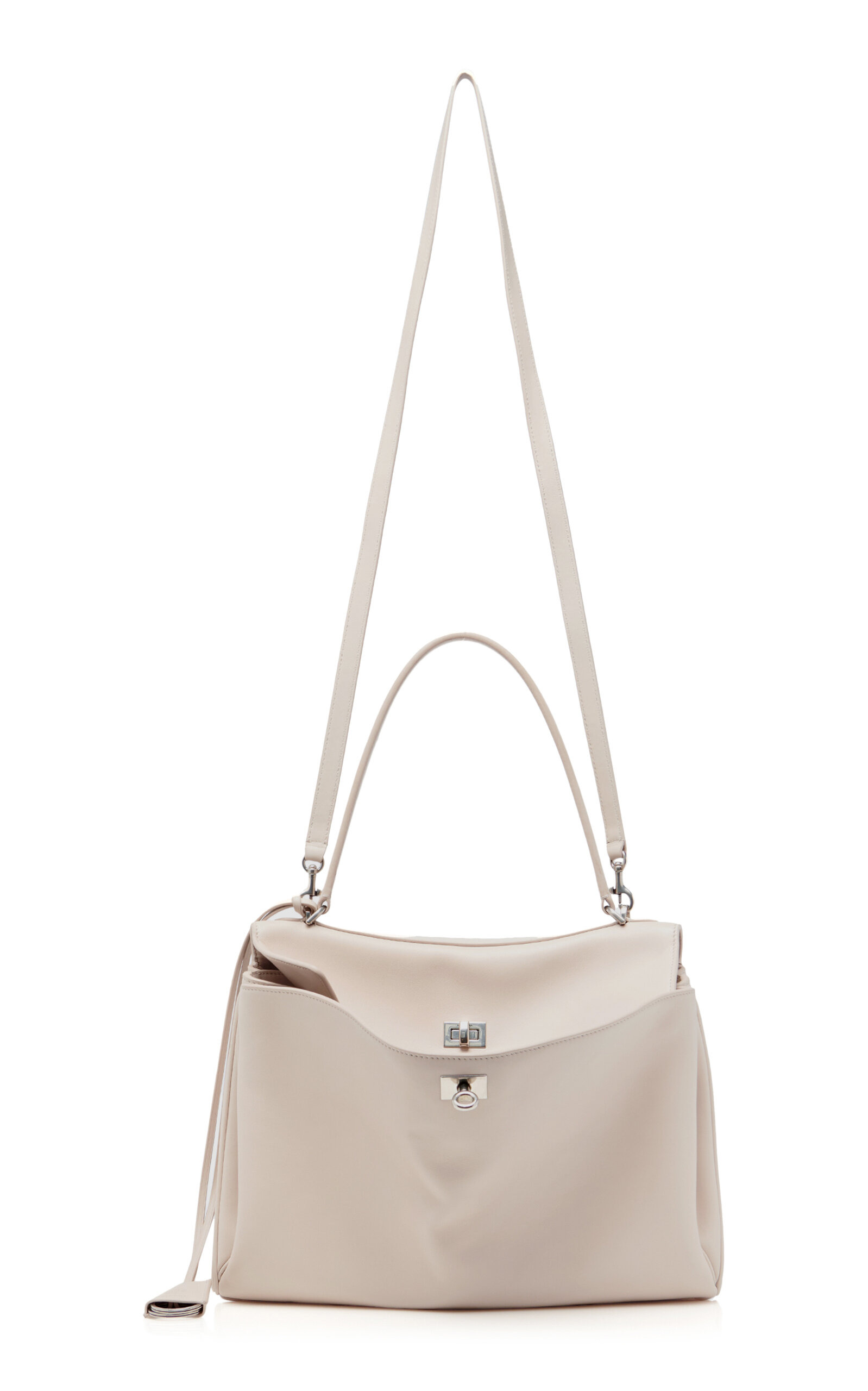 Rodeo Medium Leather Top Handle Bag neutral - 5