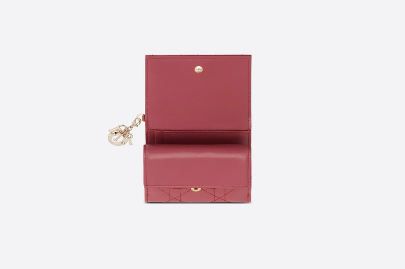 Lady Dior Lotus Wallet 3