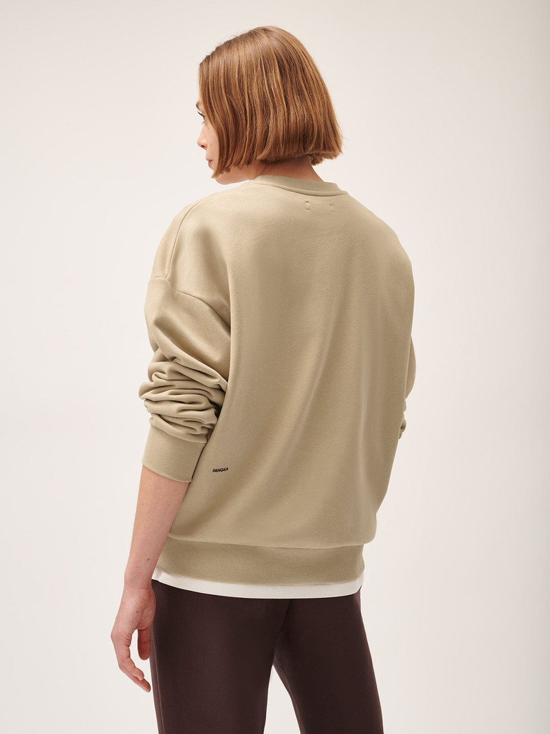 Womens 365 Midweight Sweatshirt - Birch-Beige 3
