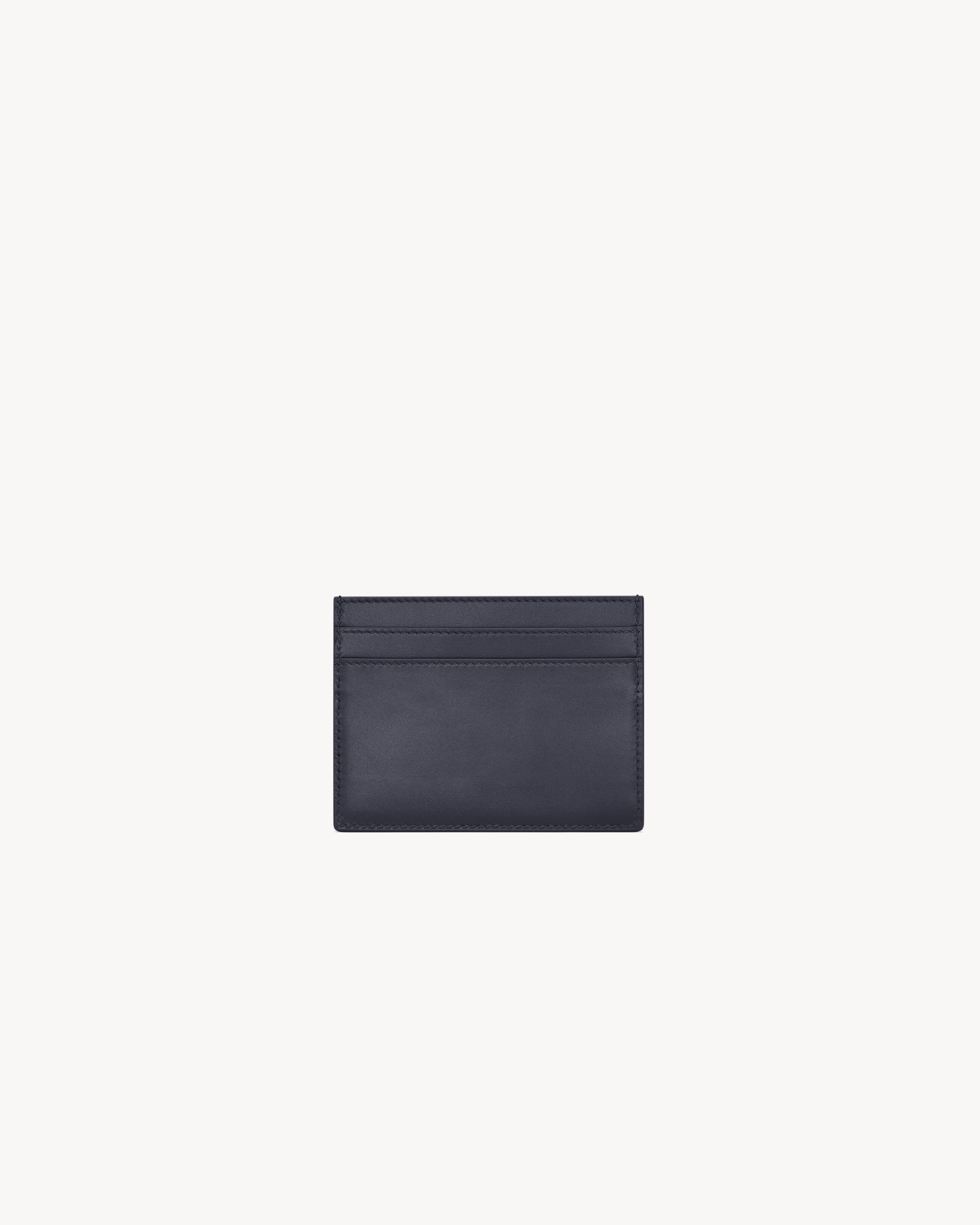 SAINT LAURENT PARIS CARD CASE IN SMOOTH LEATHER - 2